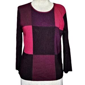 Color Block Sweater Size Small